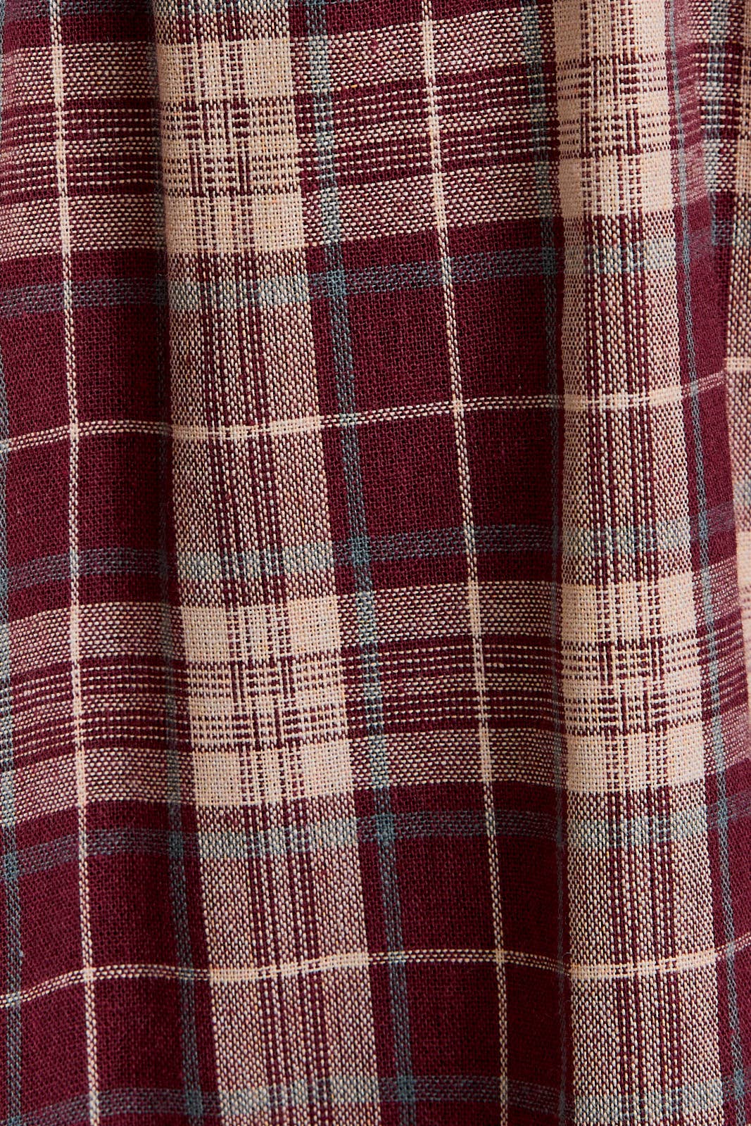 flannel mini dress