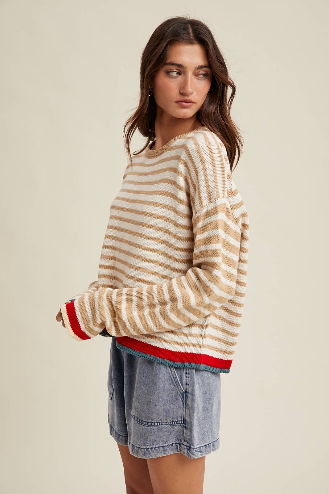 tomie striped sweater