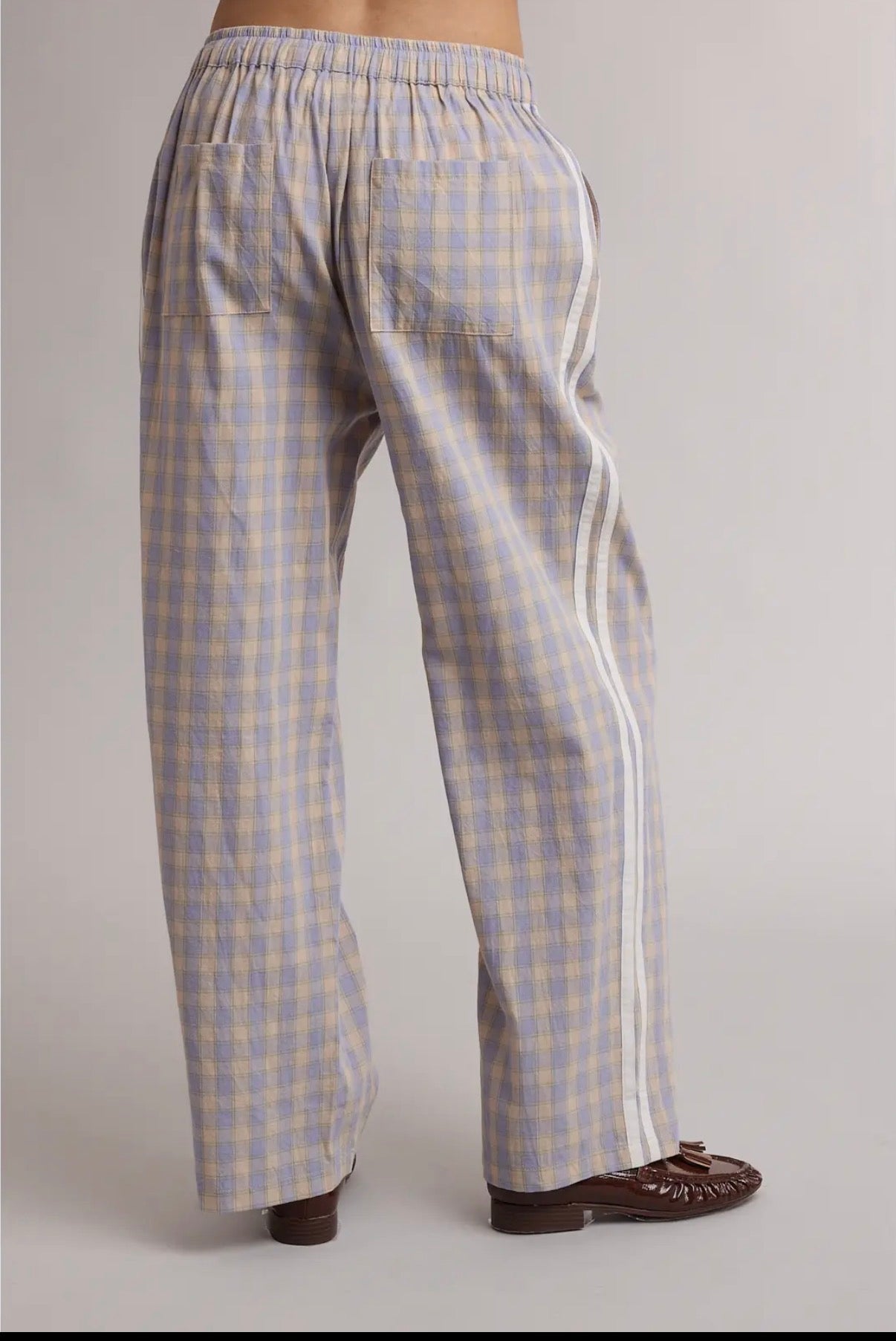 poppy gingham trousers
