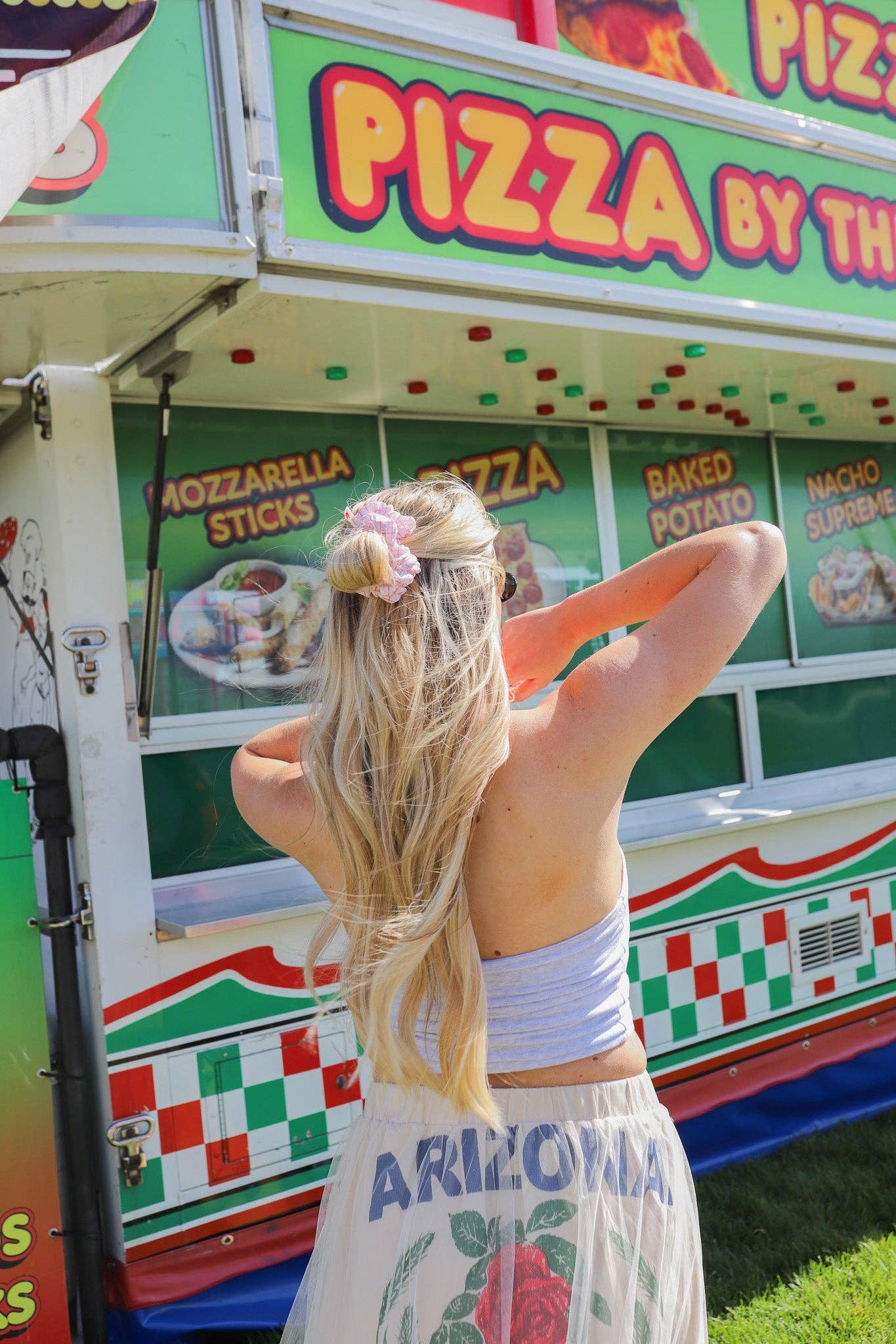 sweet heart scrunchie