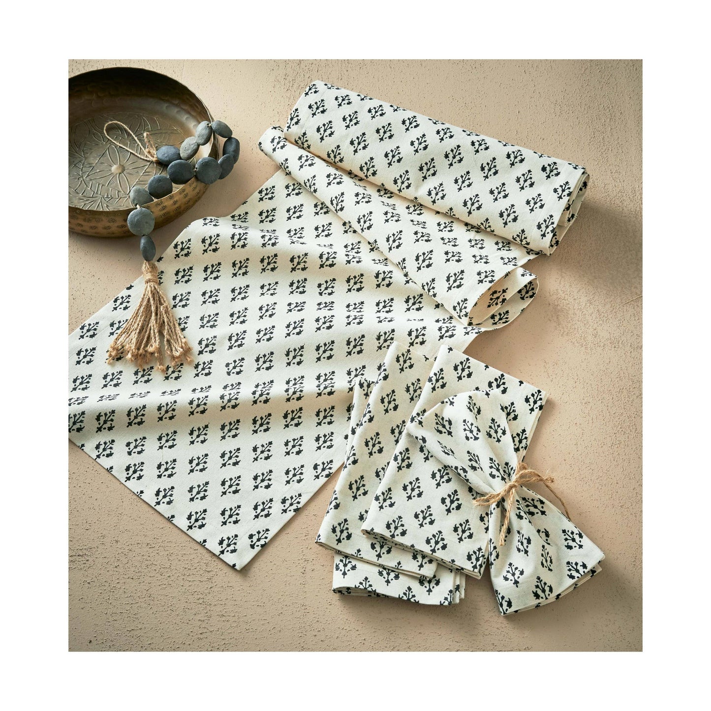 Emma Block Print Runner