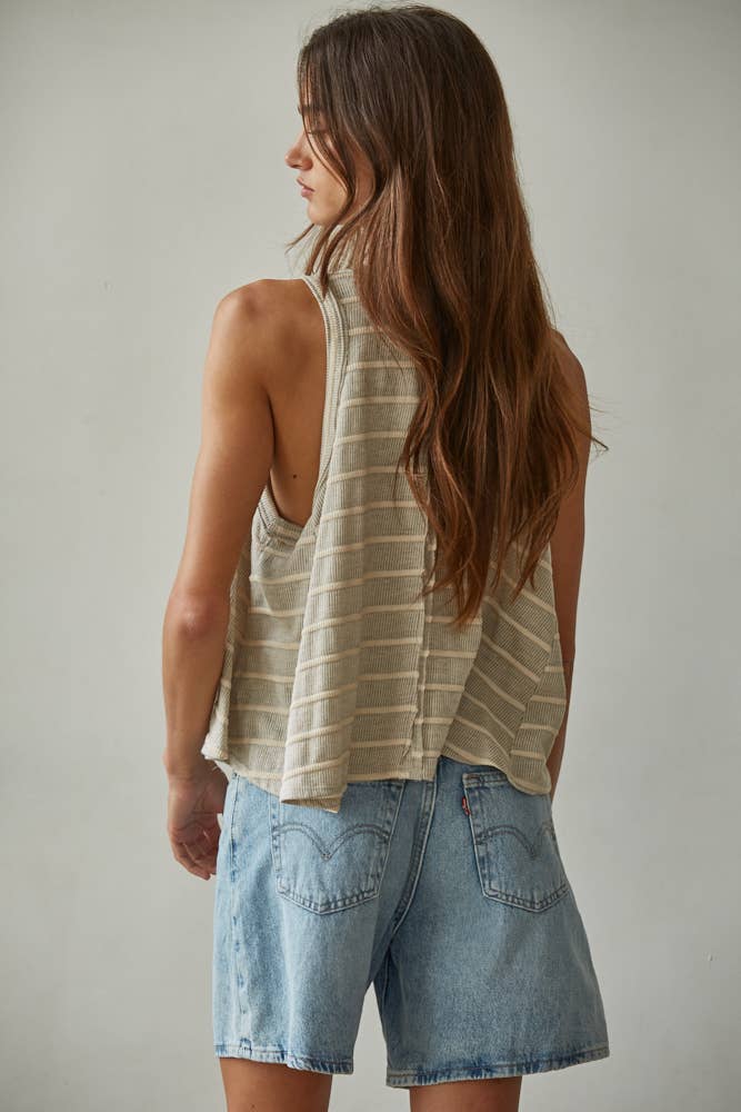 sophia ribbed tank