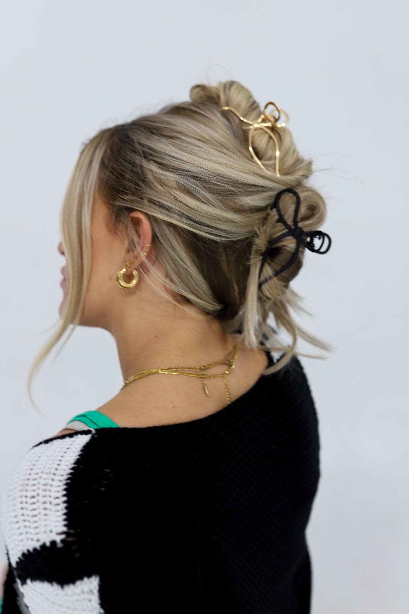 black bow kaxi clip
