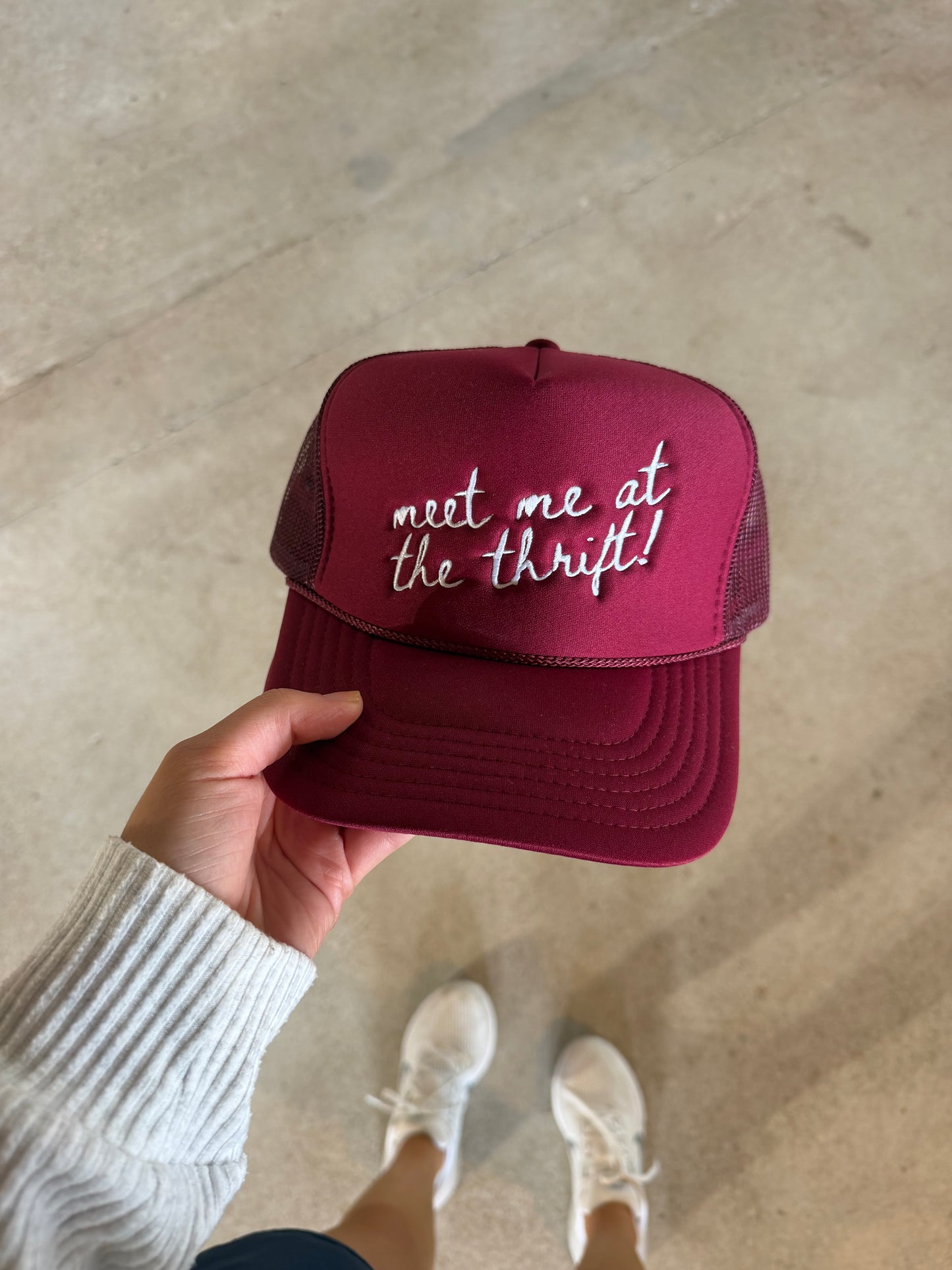 meet me at the thrift trucker
