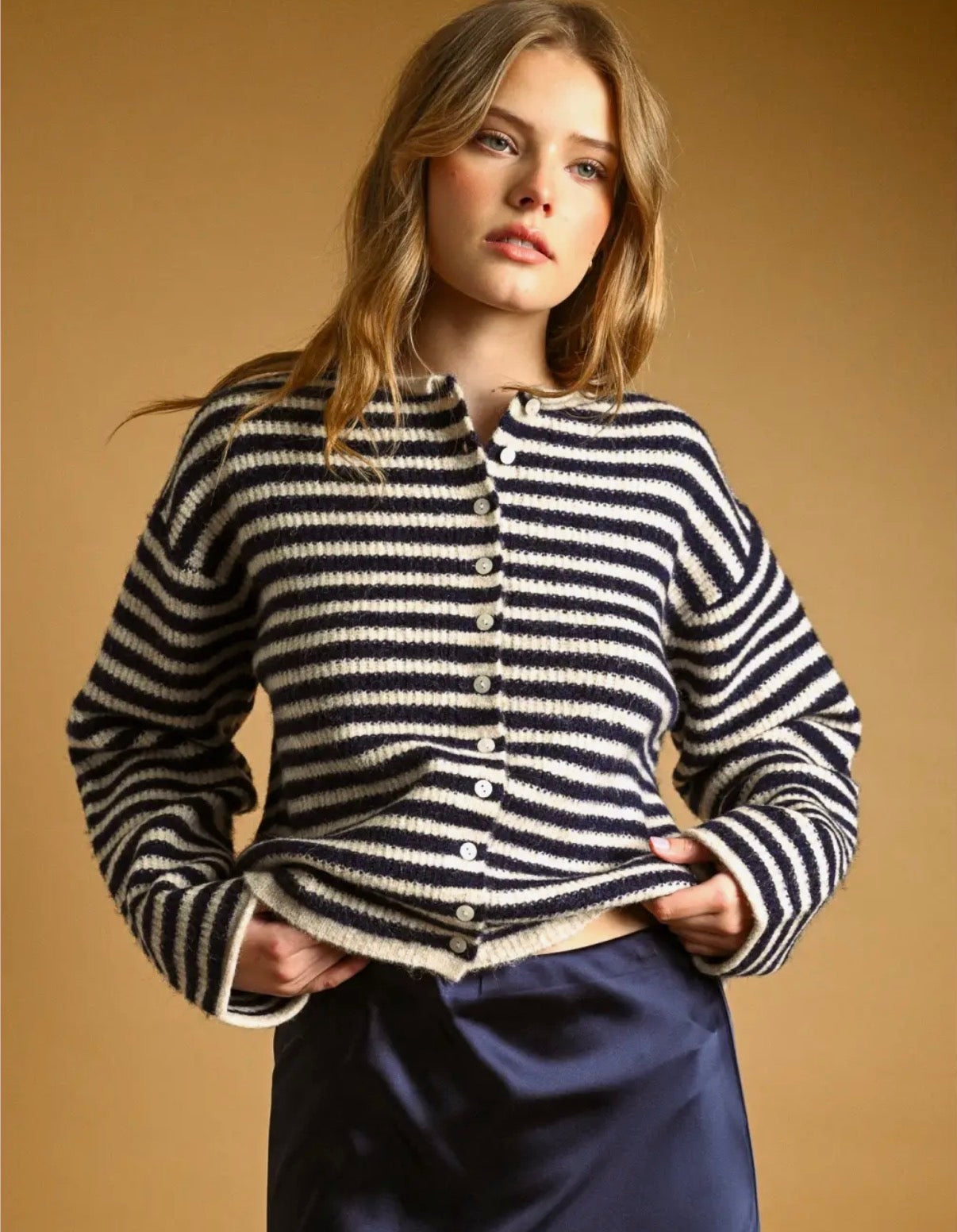 sloan knit cardigan