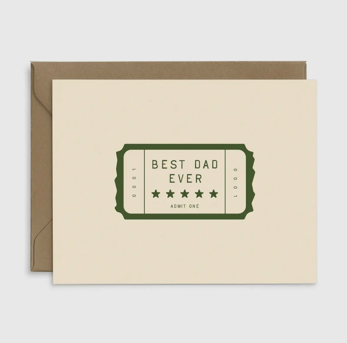 best dad ever card