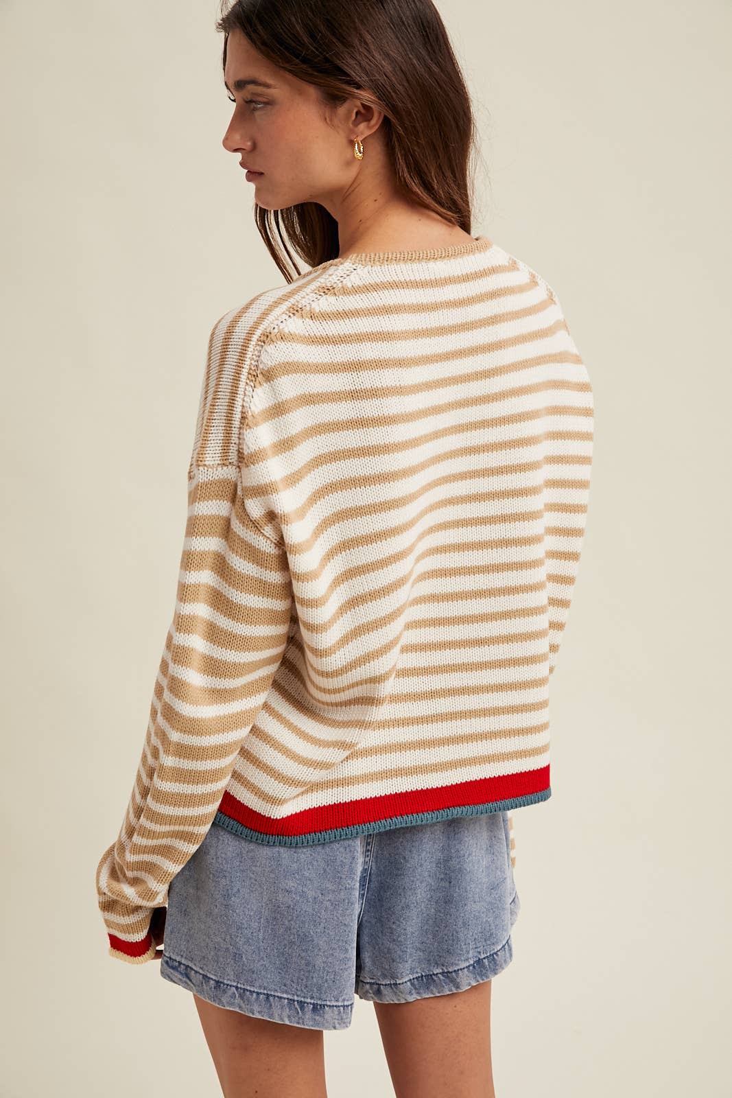 tomie striped sweater