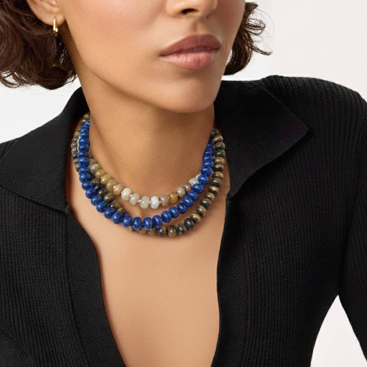Refined Stone Bead Necklace – Timeless Everyday Accent