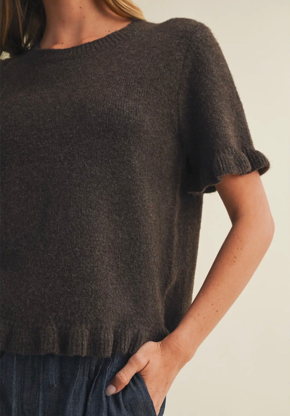 holland knit top