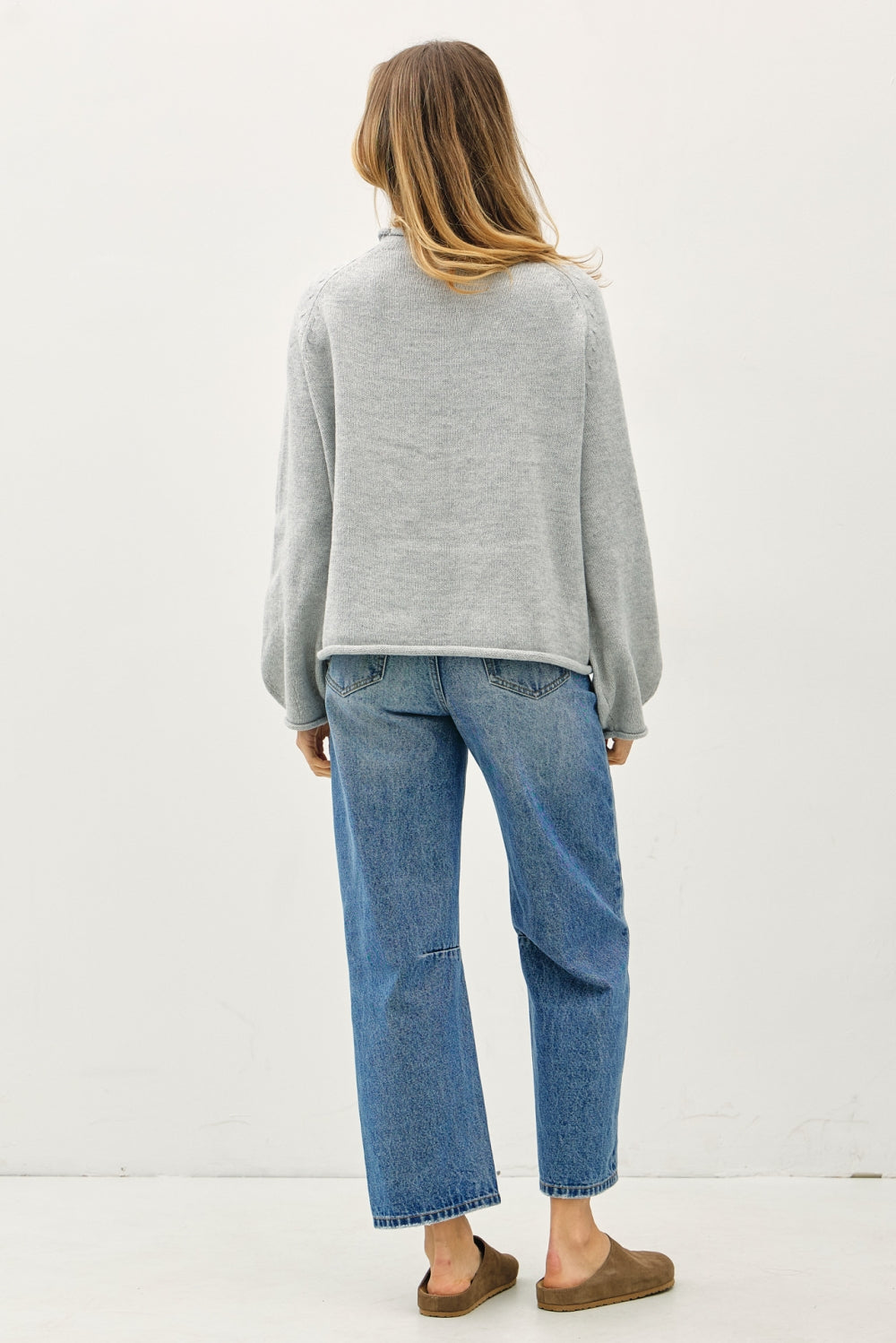 sardine slate sweater