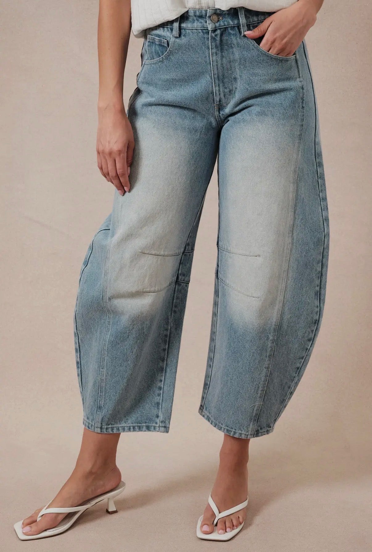bluebird barrel jeans