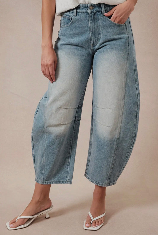 bluebird barrel jeans