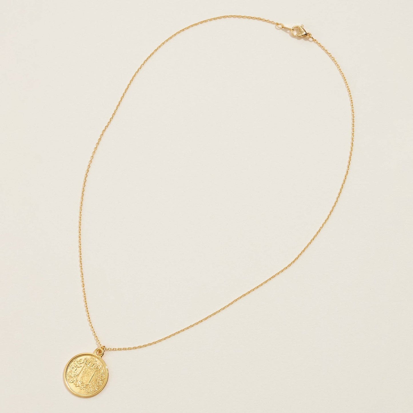 coin pendant necklace