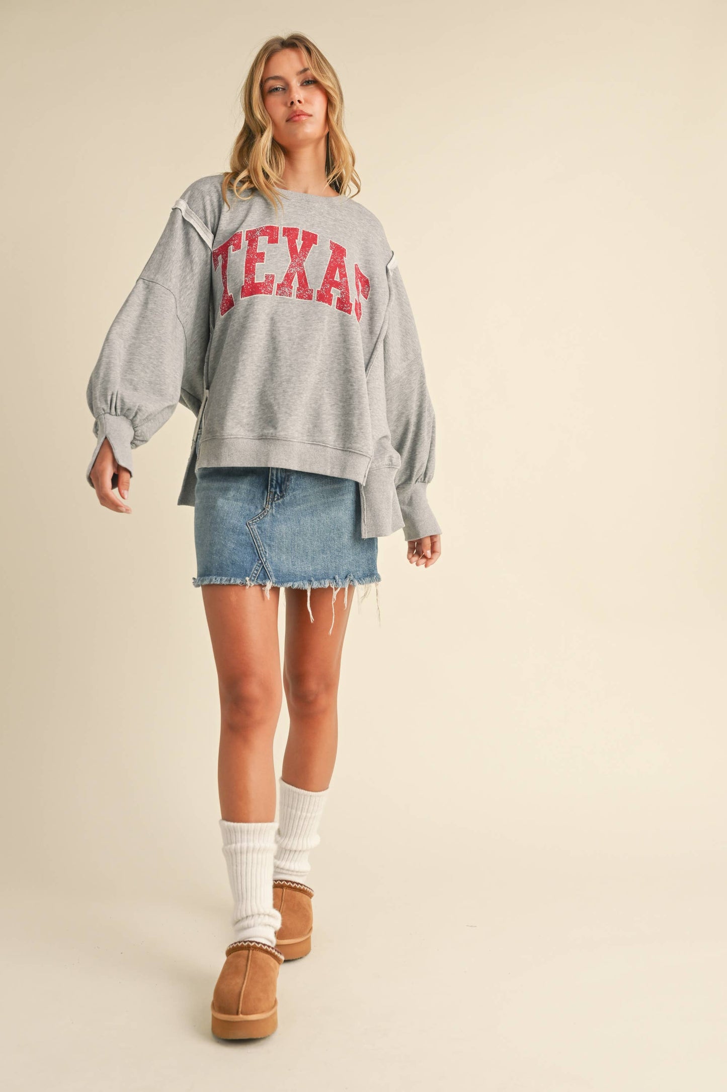 texas graphic crewneck