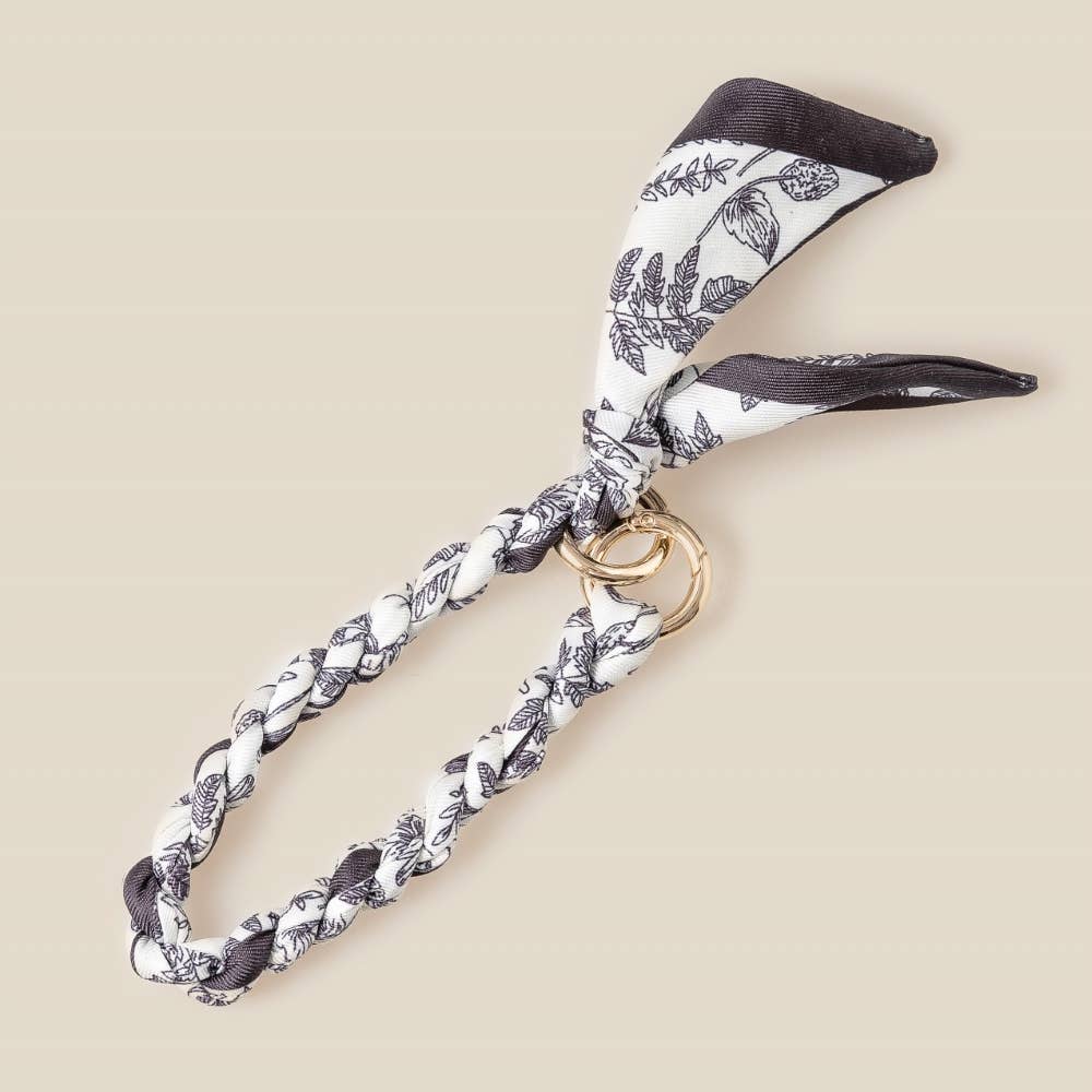 Braided Bandana Bag Charm