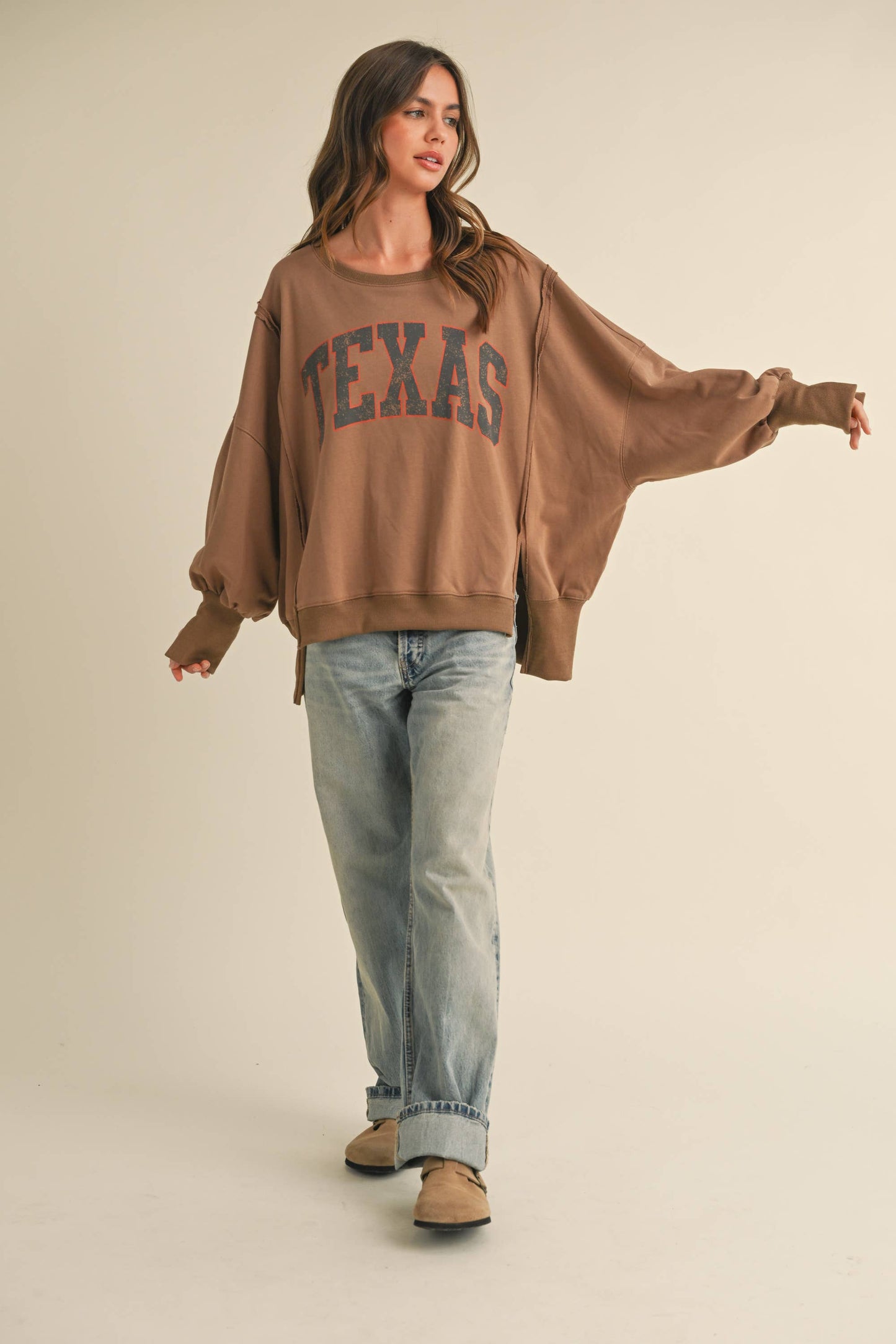 texas graphic crewneck