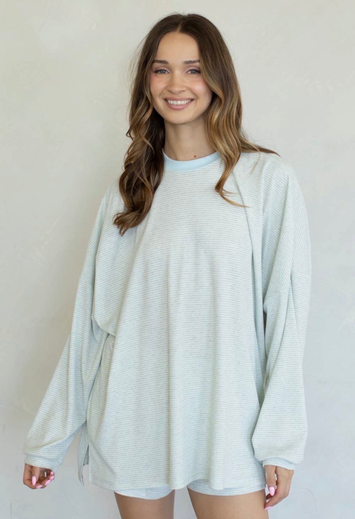 blue kennedy top