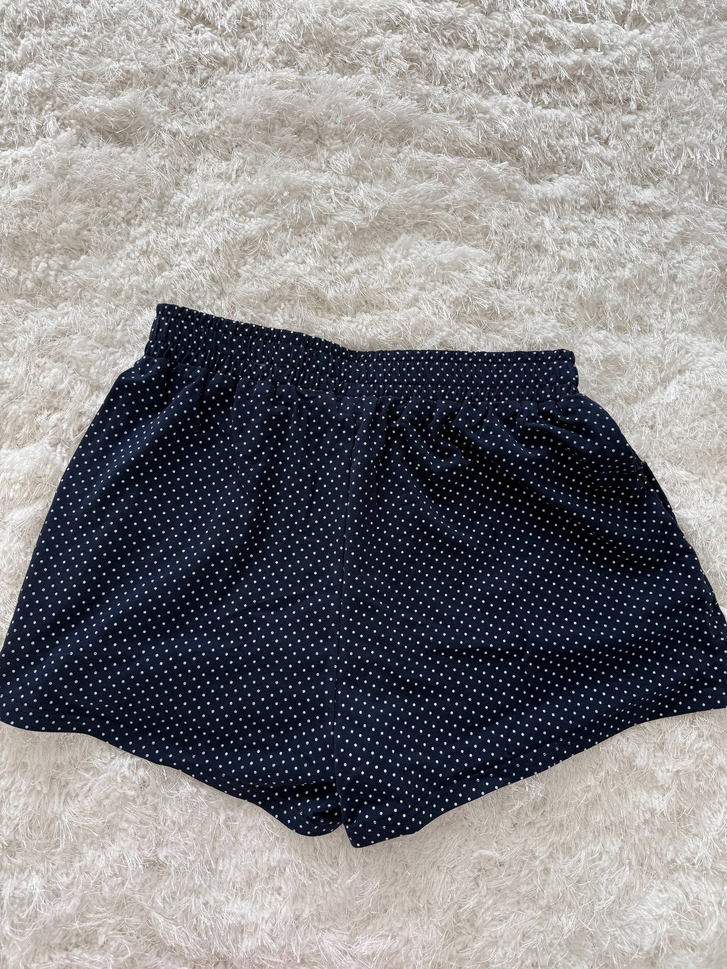 moonlit polka dot shorts
