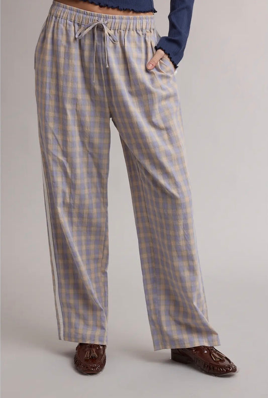 poppy gingham trousers