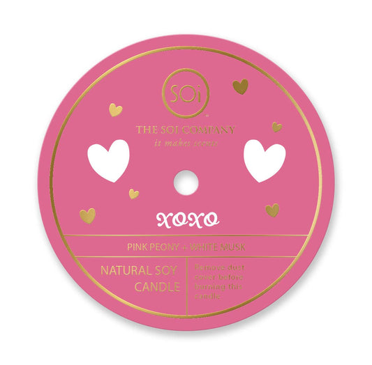 heart icon confetti candle