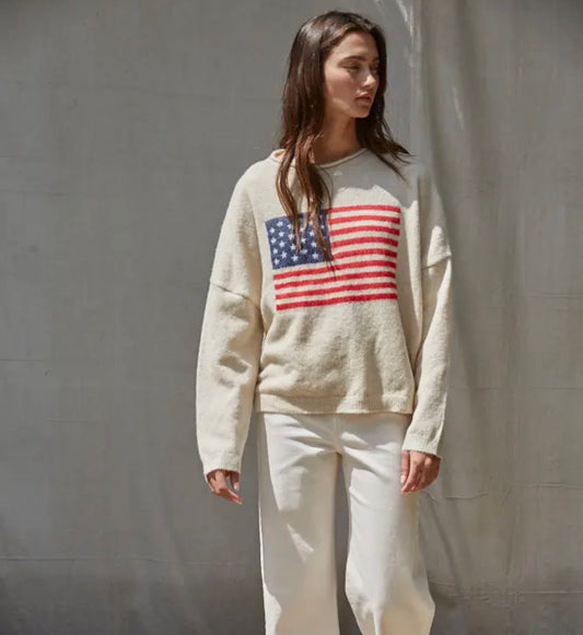 liberty knit sweater