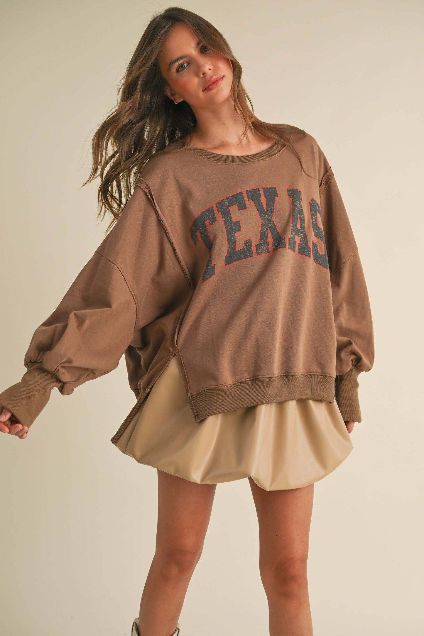 texas graphic crewneck