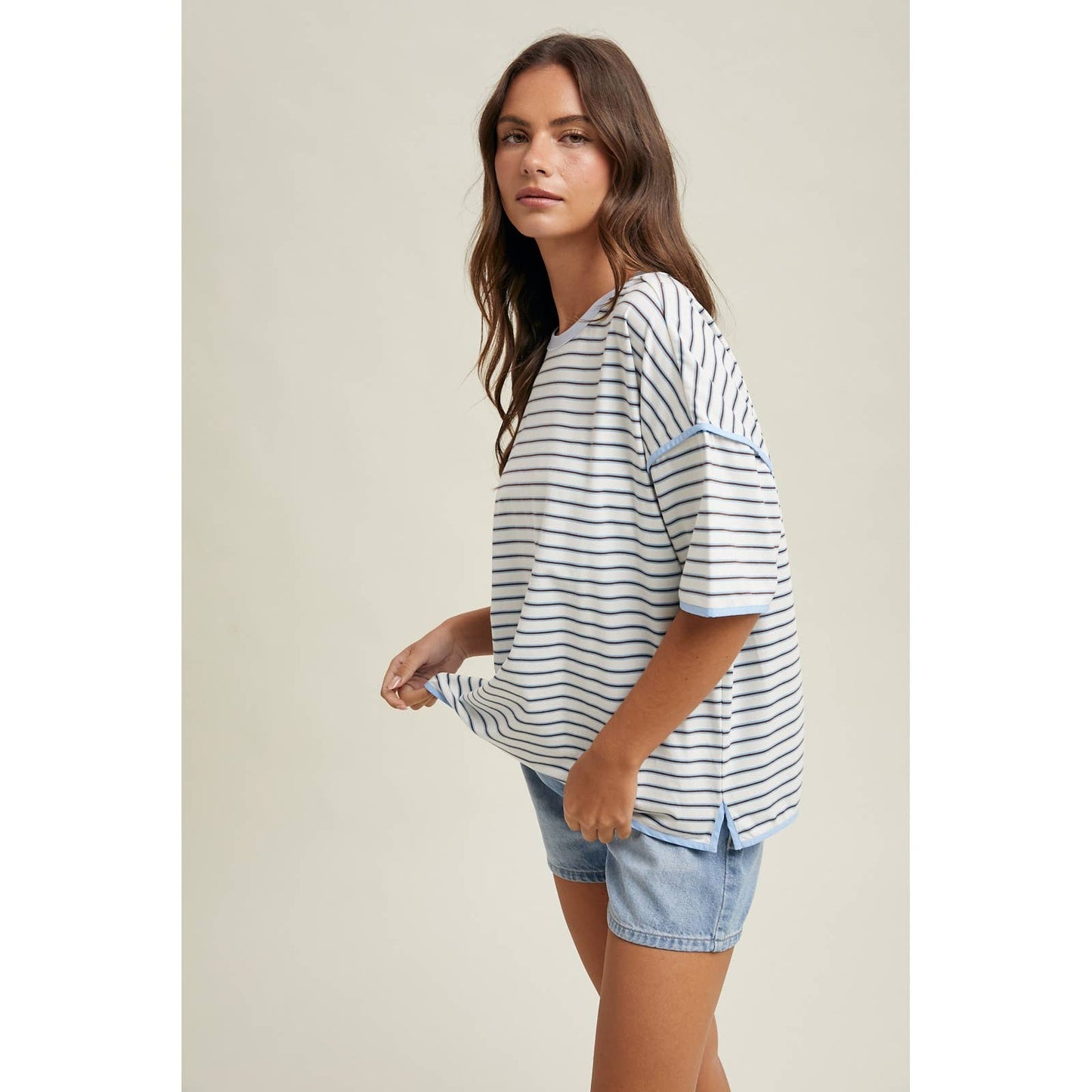 georgie striped tee