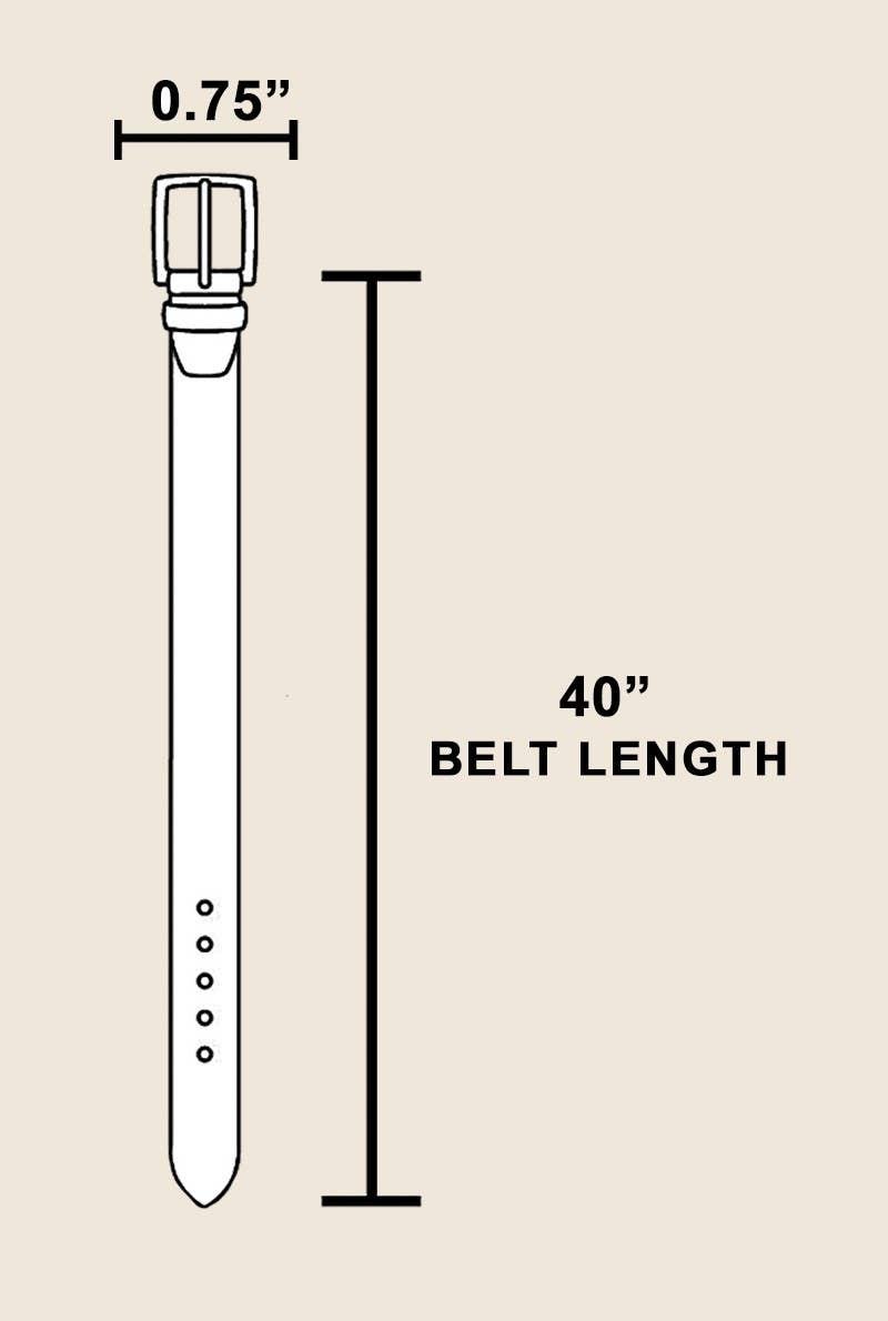 Simple Faux Leather Belt
