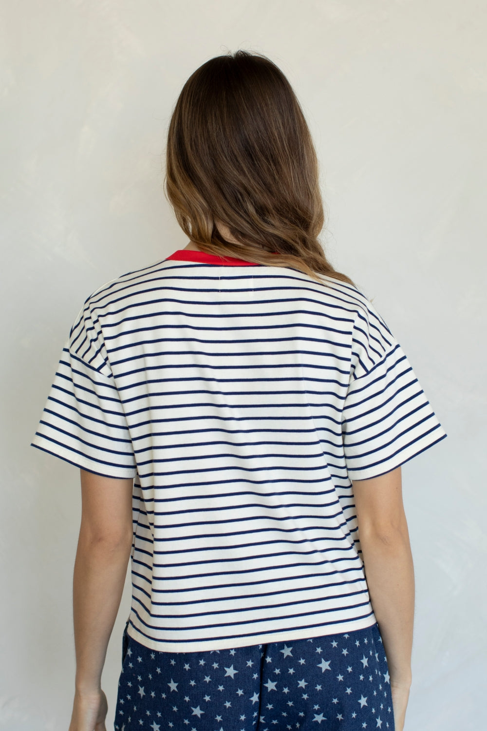 indigo & cherry tee