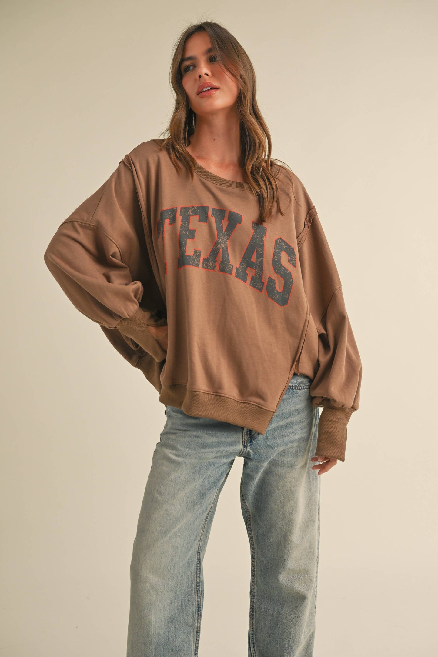 texas graphic crewneck