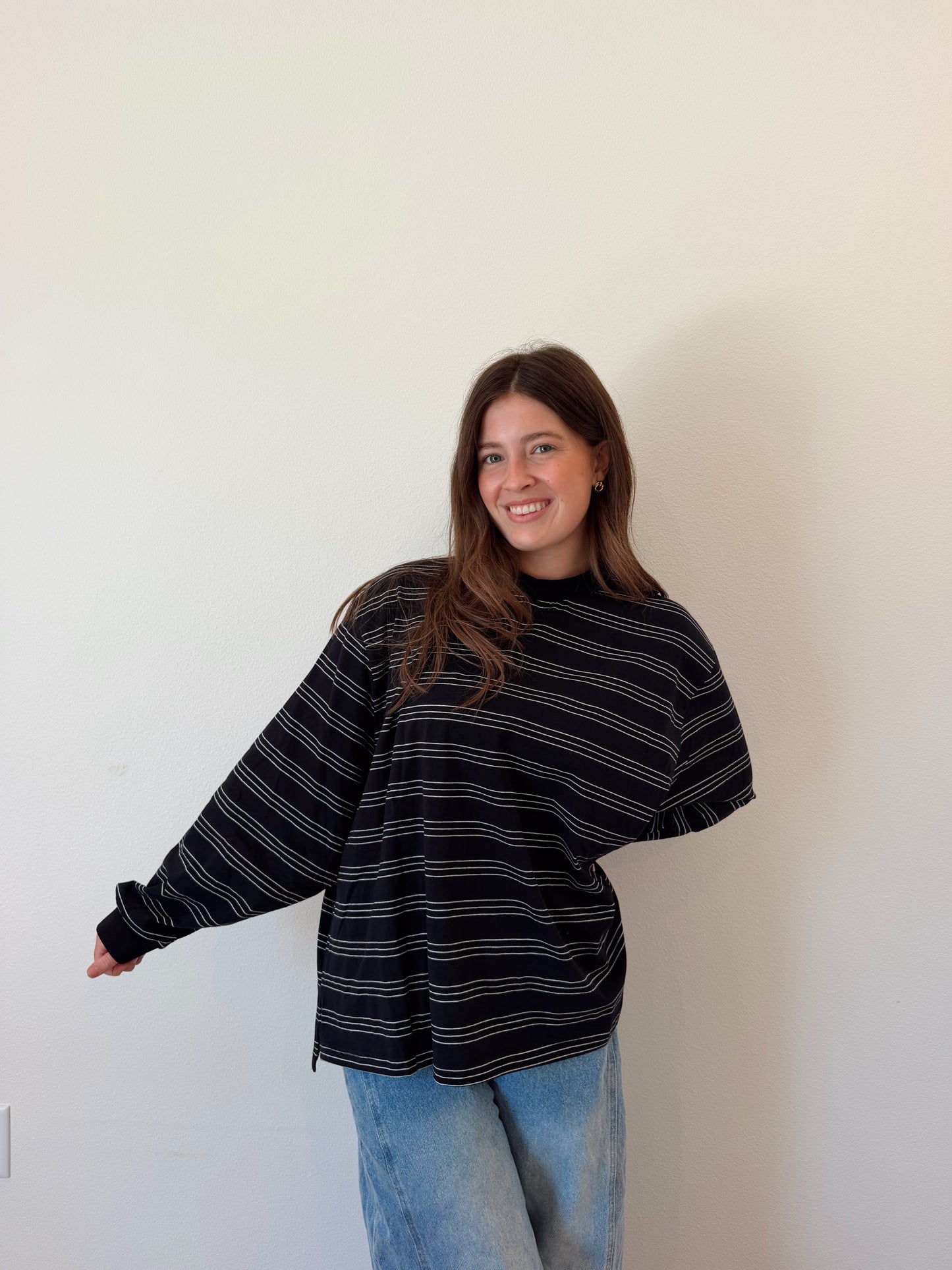 frankie top- black