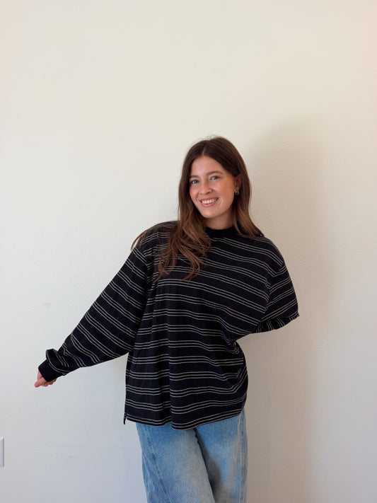 frankie top- black