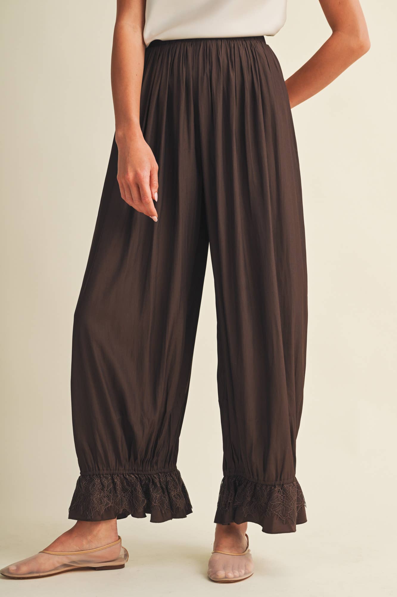 chocolate emmy trousers