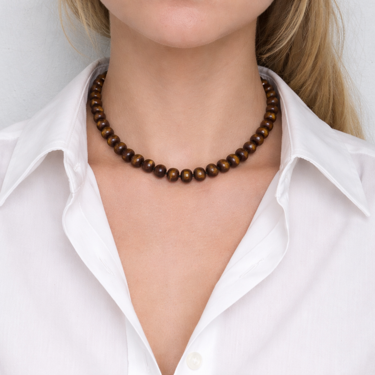 Refined Stone Bead Necklace – Timeless Everyday Accent