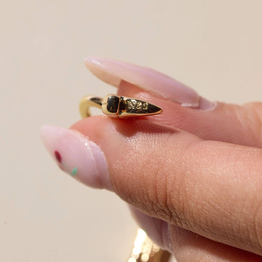 Cowgirl Boot Huggies: Gold