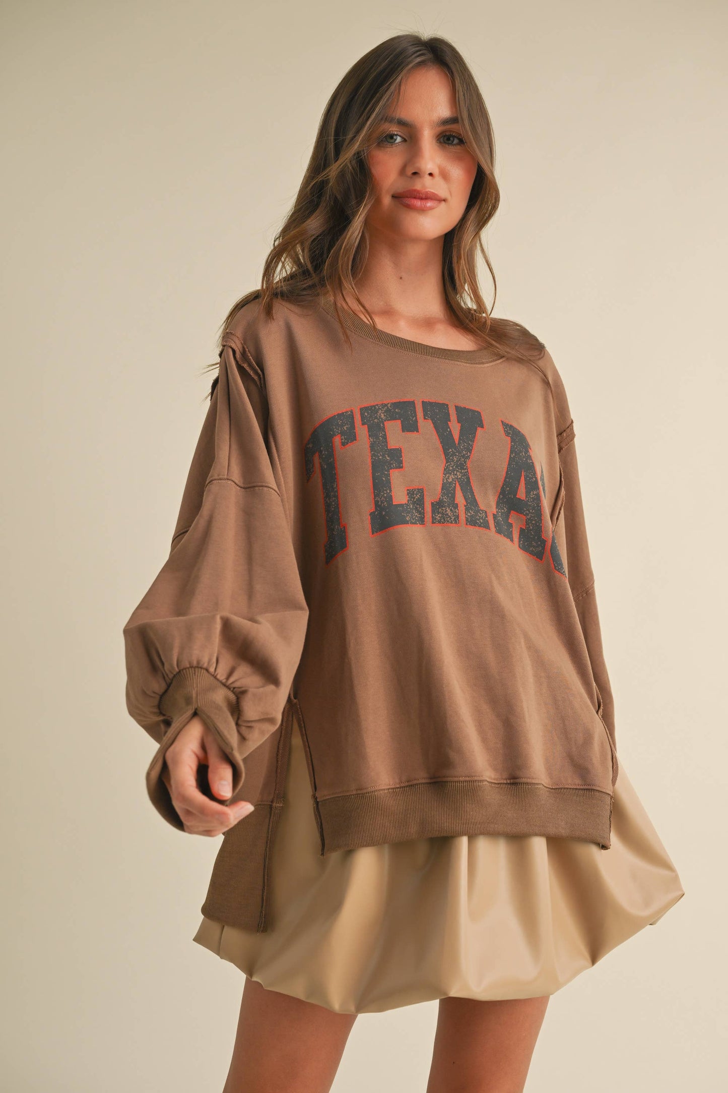 texas graphic crewneck