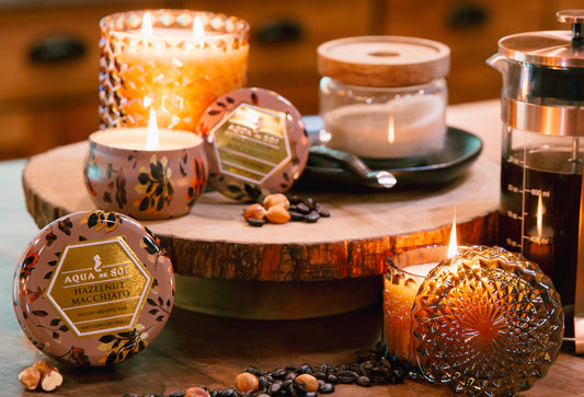 Hazelnut Macchiato Coffee Soy Candle