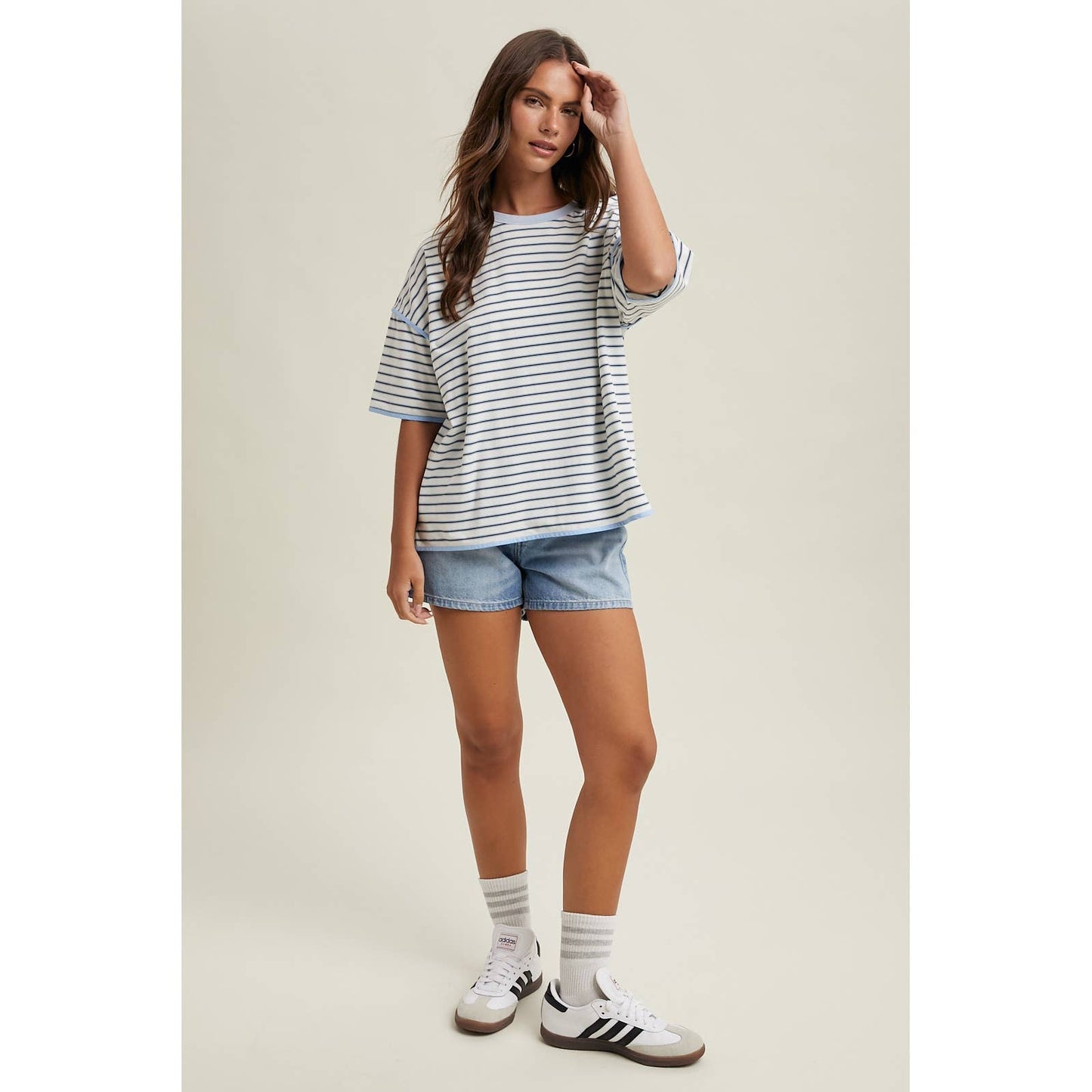 georgie striped tee