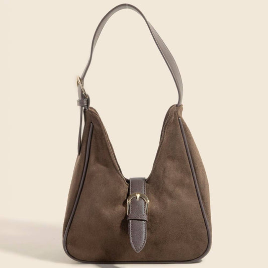 suede shoulder bag