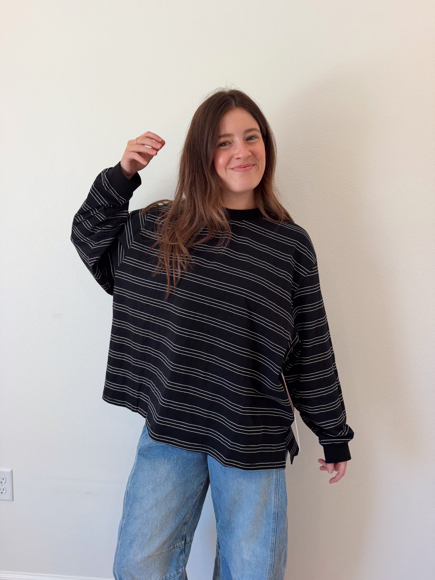 frankie top- black
