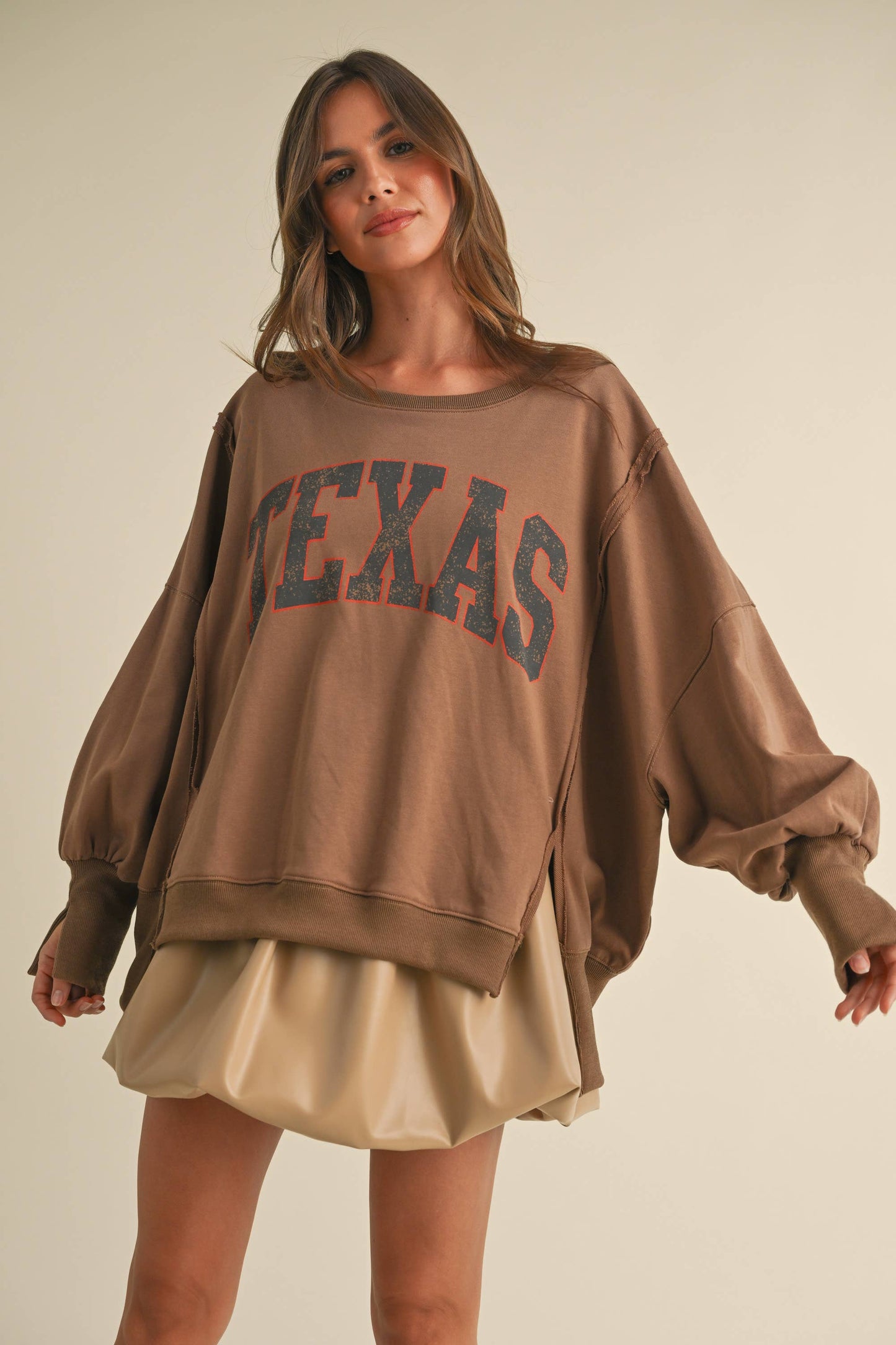 texas graphic crewneck