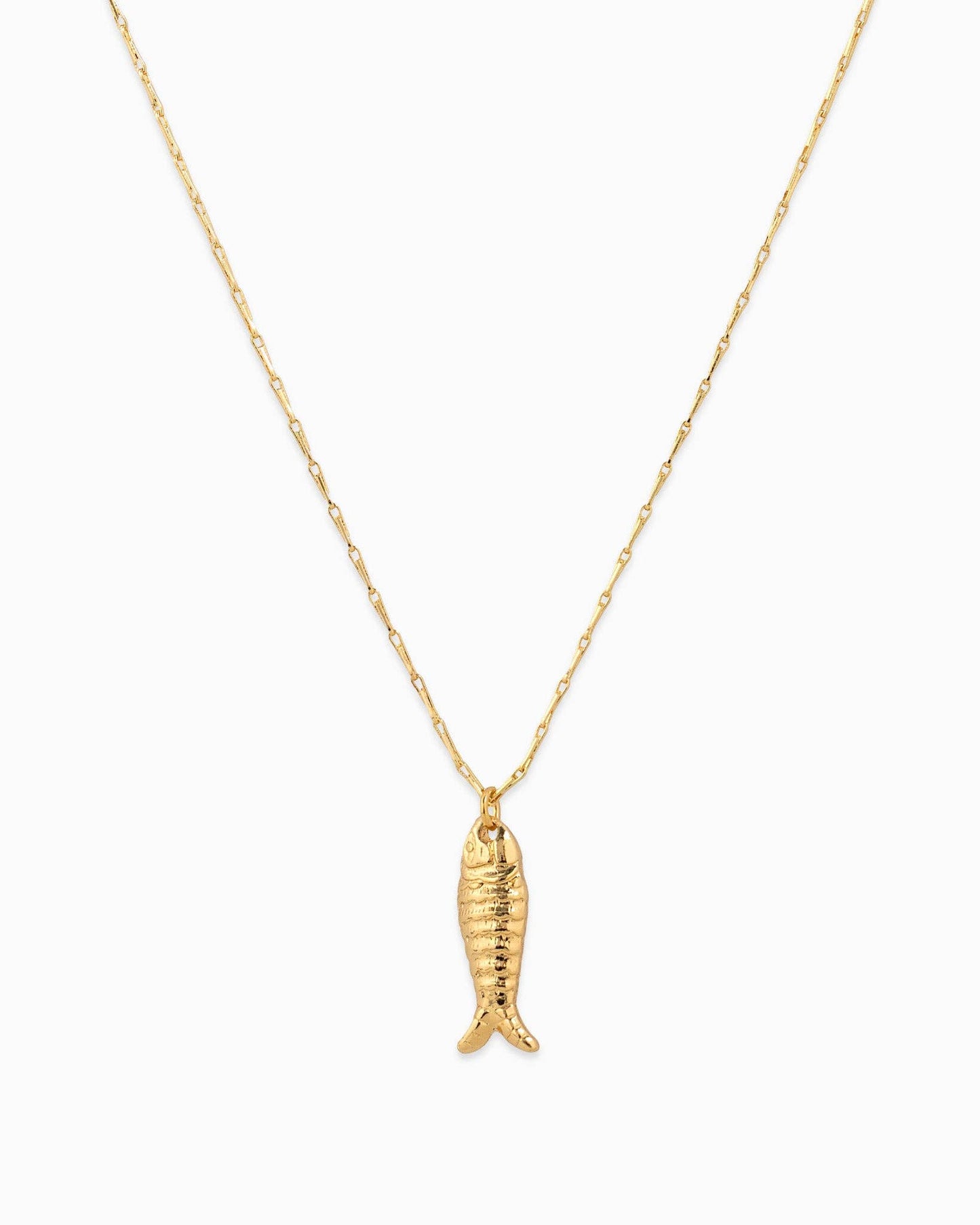 sea life gold necklace