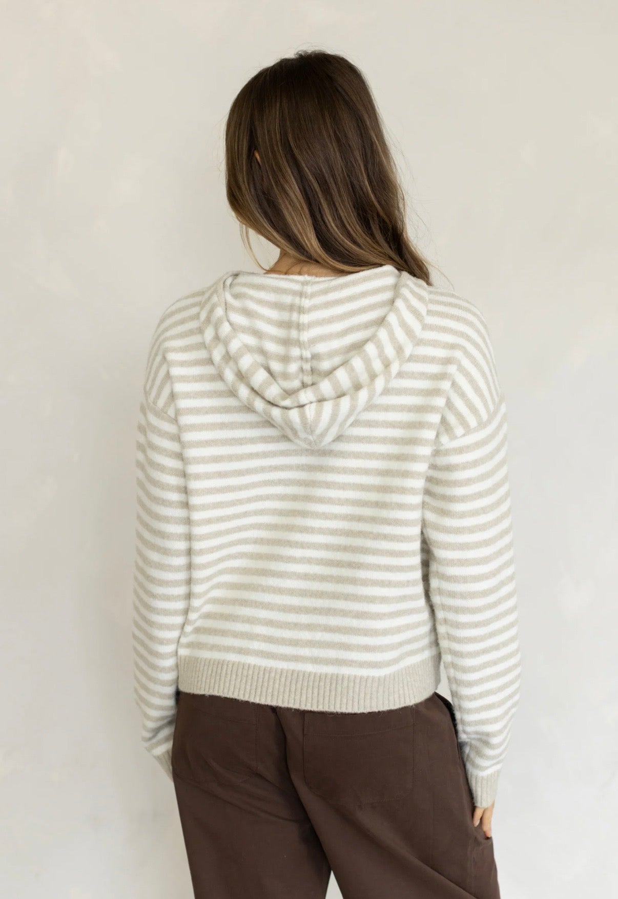 harbor zip cardigan