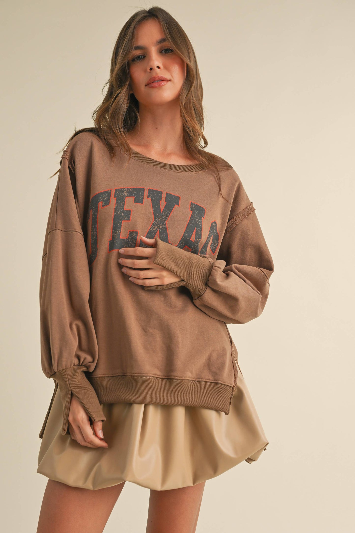 texas graphic crewneck