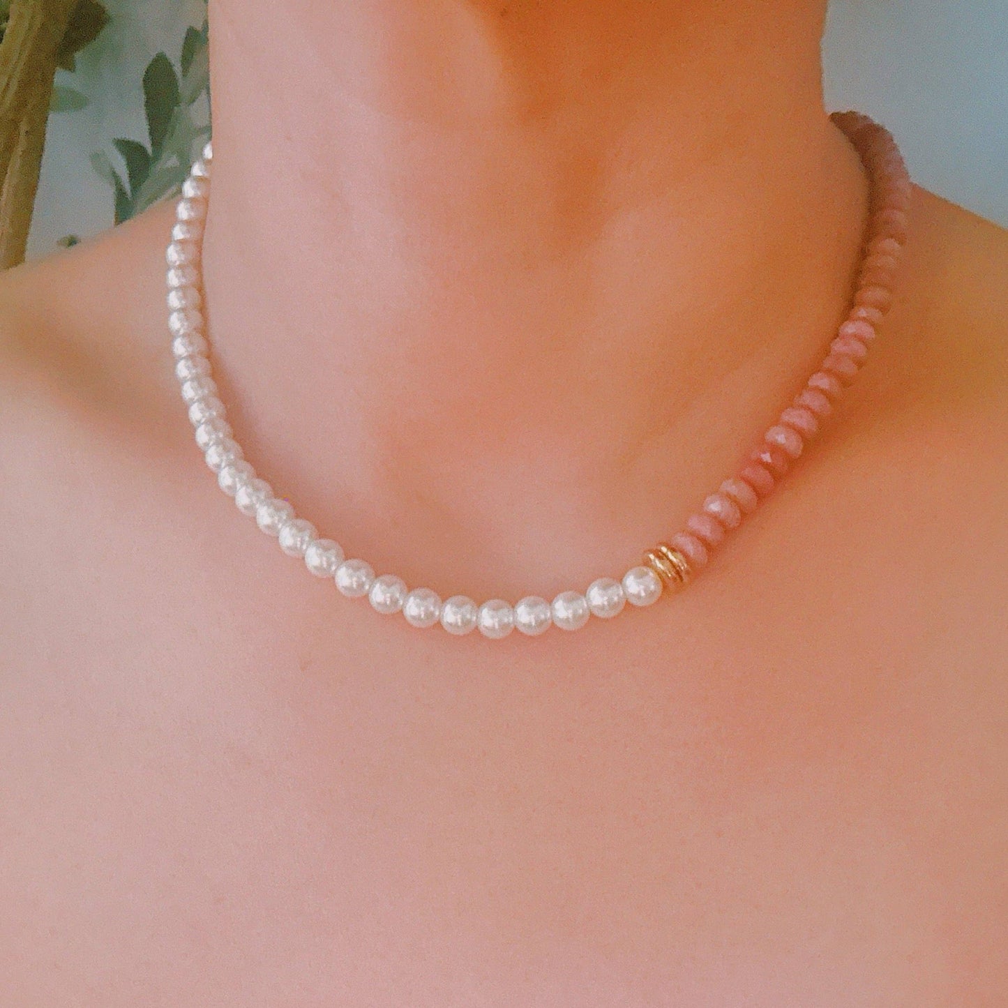 Pearl & Gem Harmony Necklace