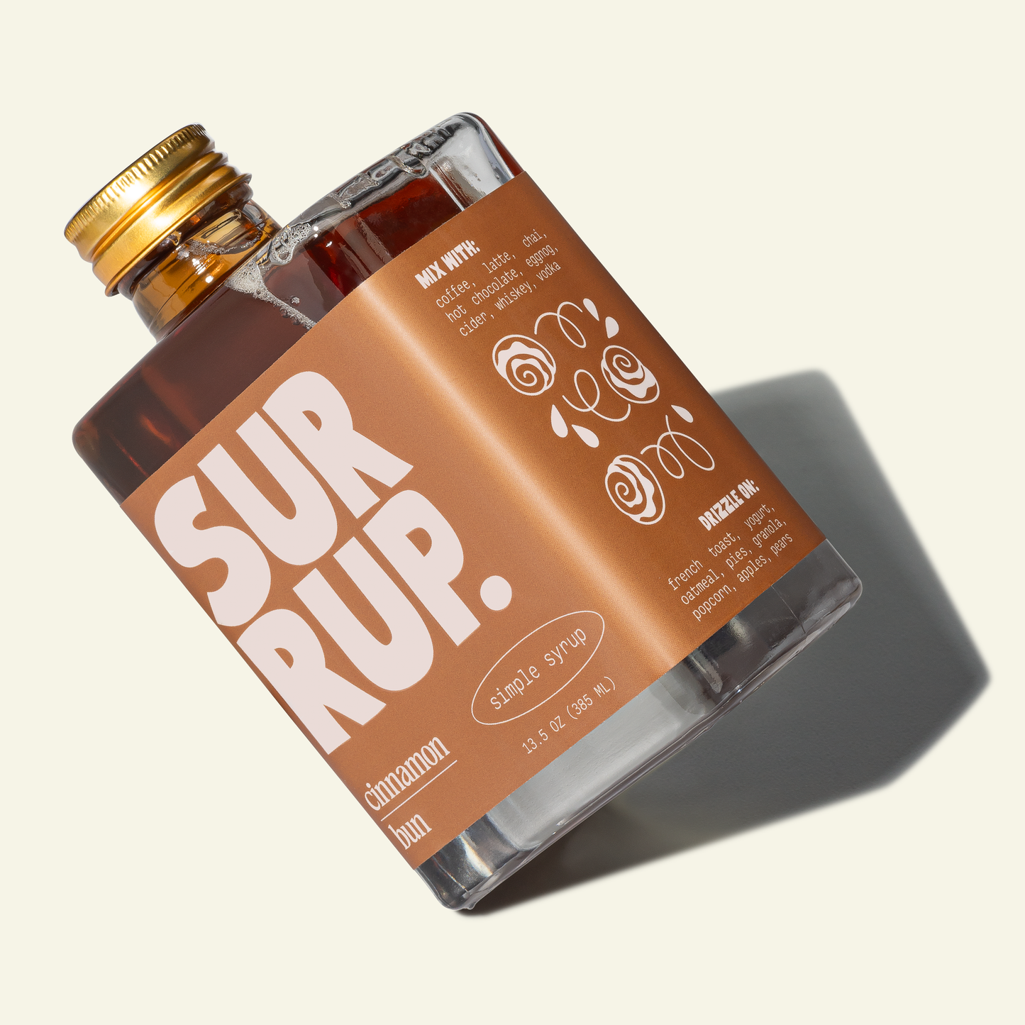 cinnamon bun simple syrup