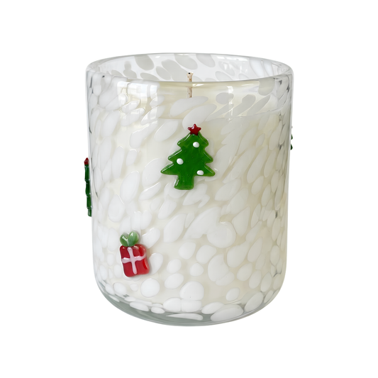 Tree & Gift 12oz Icon Candle