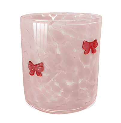 bow icon confetti candle