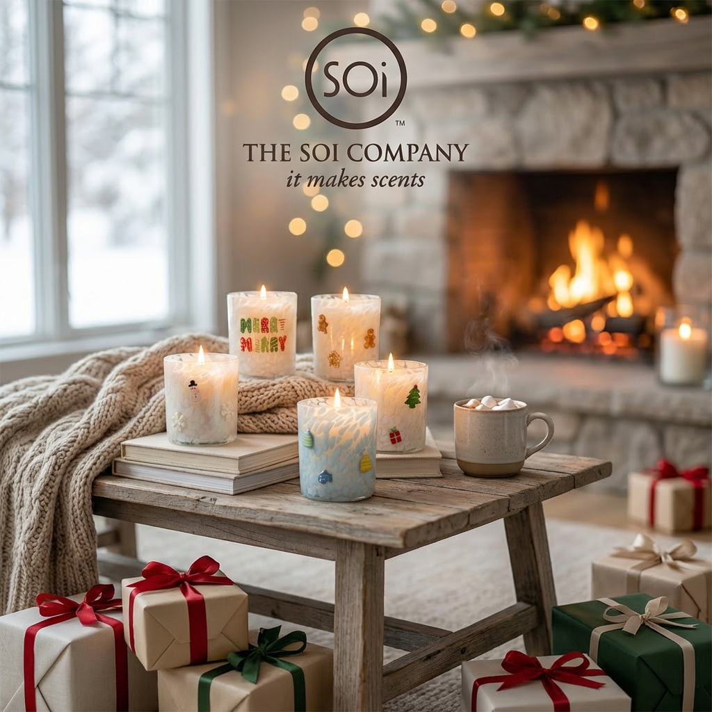 Merry Merry 12oz  Icon Candle