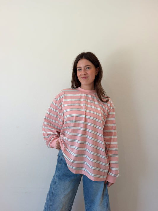 frankie top- baby pink